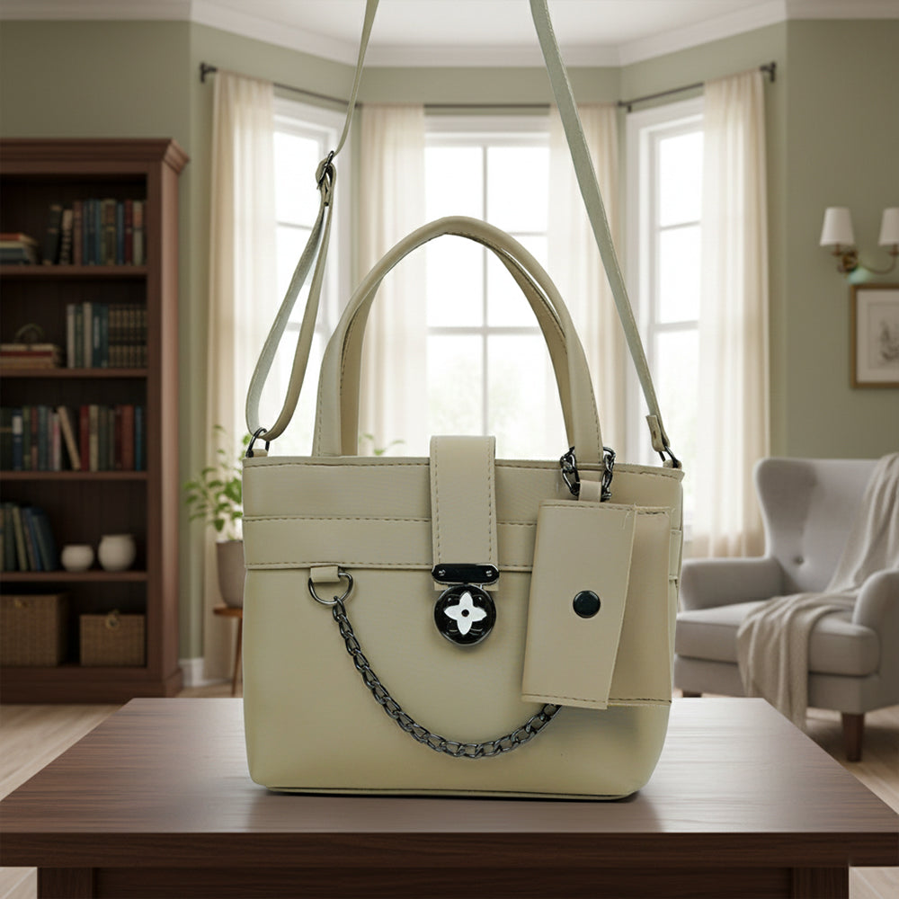 Ivory Élan Mini Tote
