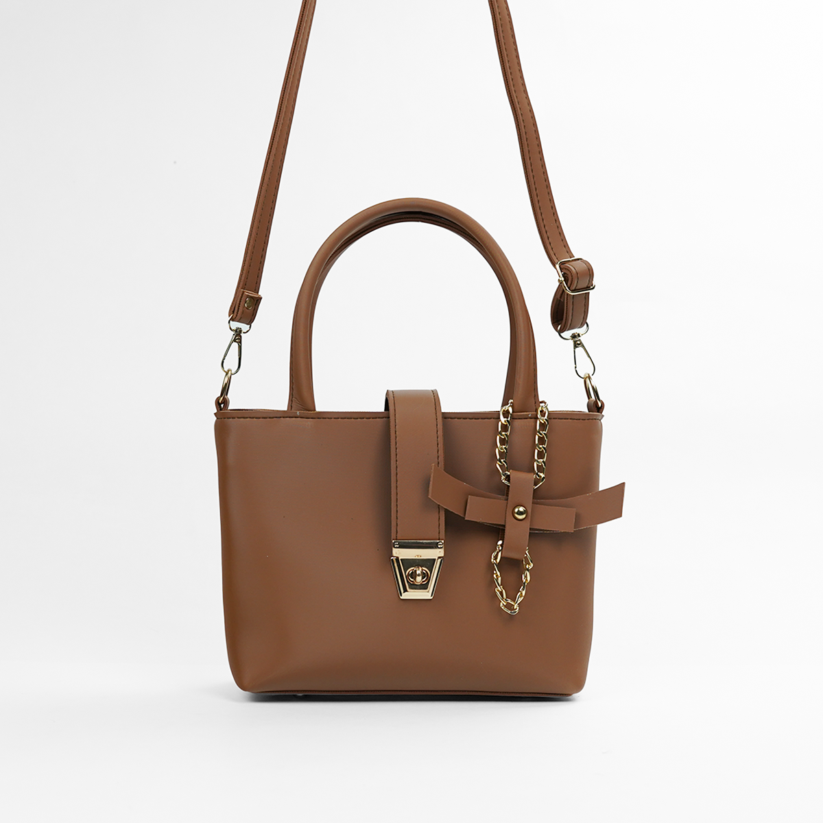 Mocha Élan Mini Tote