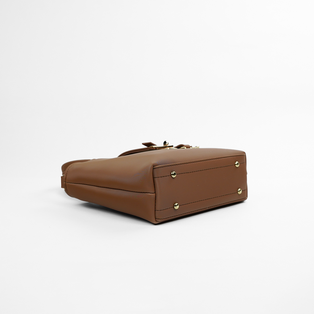 Mocha Élan Mini Tote